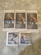 The Philadelphia Inquirer LeBron James Cover July 25 2026 76ers picture