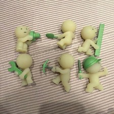 SMISKI Construction Series Complete Set 6 Figures Secretive Glow in the Dark picture