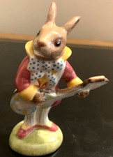 ROYAL DOULTON Mr. Bunnybeat Strumming Bunnykins DB16 - Retired 1988 picture