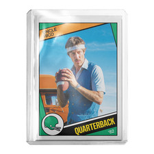 Custom Uncle Rico Napoleon Dynamite Novelty 1984 Rookie Retro Football Card picture