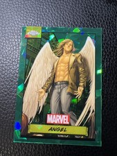 # 2024 Topps Chrome Marvel Angel #93 Green Sapphire /99 PACK FRESH NM picture