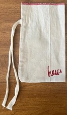 Rare Vintage Hess's Department Store Santa Sack Canvas Bag 10x4 Allentown PA picture