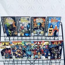 JLA Black Baptism 1-4 & Justice Leagues 1-6 Lot Arkham Aliens Atlantis Amazons picture