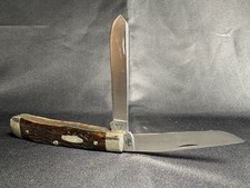 Vintage 1978 2 Dot Case XX 6254 SSP Trapper Razor Edge Pocket Knife picture