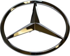 Mercedes-Benz Trunk Lid Star Emblem Badge Genuine Original 2110058 Silver  picture