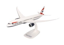 Herpa Snap-Fit Model Airplane Boeing 787-9 British Airways - Dreamliner, Airp... picture