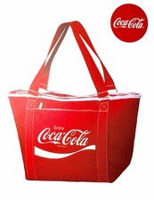 NWT Coca Cola Red Cooler Tote Bag 24 Can Insulated Soft Beach Picnic Insulated picture