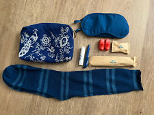 KLM In-Flight Toiletry Bag Eye Mask Socks Toothbrush Lip Balm Rituals Bag picture