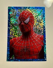 Merlin 2002 Spider-Man Movie Sticker #91 Tobey Maguire Non-Sport Card Rookie  picture