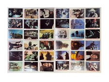 STAR WARS EMPIRE STRIKES BACK 1980 BURGER KING 36 Card Set on 12 Uncut Sheet picture