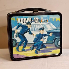 Vintage 1972 Adam-12 Metal Lunchbox  picture