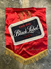 Carling Black Label Beer Banner unknown date but approximately 1960s picture