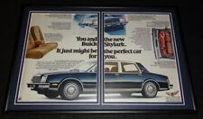 1979 Buick Skylark Framed 12x18 ORIGINAL Advertising Display  picture