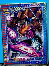 RARE X-Men MARVEL METAL CARD Gambit /12000 SSP - GOLD 90’s Metal MCU 🔥 picture