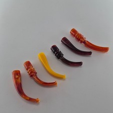 6 Pieces Replacement Stems for Meerschaum Pipes 15-16MM diameter 8cm-10cm length picture