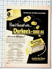 1950 Durkee's Margarine Vintage Ad Lustron House Packard Automobiles Winners picture