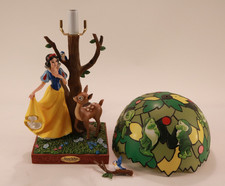 Bradford Exc Snow White Seven Dwarfs fairest of them all Lamp AUTHENTIC  AS IS picture