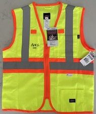OFFICIAL Gail Lewis Signed Safety Vest Walmart Employee #844 - JSA COA picture