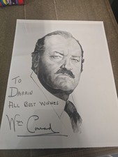 Actor William Conrad Autographed Photo 8x10 picture