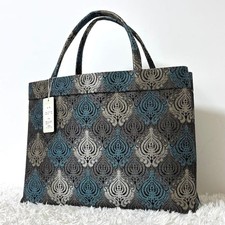 Unused Wasouan Japanese style bag tote bag handbag woven fabric monotone picture