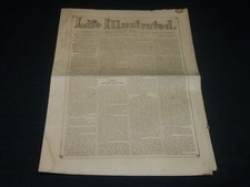 1856 APRIL 19 LIFE ILLUSTRATED NEWSPAPER - THE GREENBURGH GRAPE - NP 4807 picture