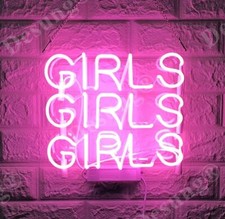 New Girls Girls Girls Neon Light Sign 14