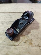 Vintage Stanley No. 220 Block Plane with Stanley Iron Blade USA Woodworking  picture