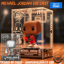 Funko Pop Cave MICHAEL JORDAN Die Cast CHANCE OF CHASE in Factory Sealed Box 🔥 picture