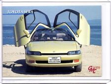 Toyota Sera Motor Car Collection Epoch Trading Card #065 Rare picture