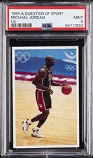 1994 A QUESTION OF SPORT UK MICHAEL JORDAN PSA 9 picture