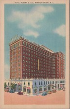 Hotel Robert E. Lee Winston-Salem NC c1940s North Carolina Postcard picture