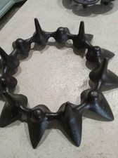 Vintage Cast Iron Starcluster Thin Taper Candle Holder Jens Quistgaard Dansk picture