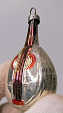 Vintage Blown Glass Mandolin Music Instrument Christmas Ornament Germany picture