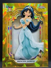 2024 Topps Chrome Disney Sapphire Princess Jasmine Gold Sapphire 29/50 picture