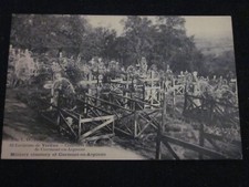 Verdun France RPPC WW1 1914-1918 Military Cemetery Clermont-en-argonne postcard picture