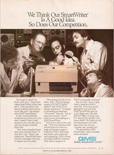 QMS SmartWriter Vintage 1985 Print Ad Laser Printer Technology picture