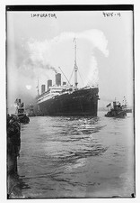 Photo:USS Imperator Hamburg America Line WWI Transport Ship 1919 picture