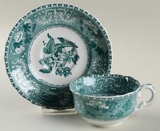 Spode Camilla Light Green  Cup & Saucer 676377 picture
