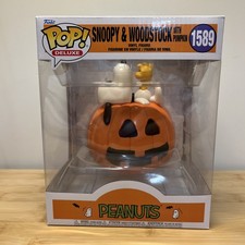 Funko Great Pumpkin Charlie Brown Snoopy & Woodstock w/ Pumpkin #1589 picture