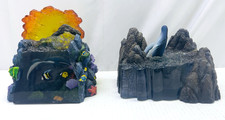 Dakin Wyland ''Big Beach'' 1655 & ''Kissing Dolphins '' 251 Acrylic Sculptures picture