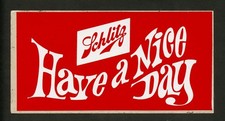 1970's Schlitz Beer 