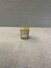 Vintage Montreux Nissan Solid Brass Carriage Clock Quartz Made in Germany picture