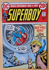 Superboy #195 VG+ (4.5) 1st App Erg-1/Wildfire DC Comics 6/73 picture