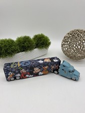 Disney Parks 2019 Die Cast Hauler Truck Mickey and Friends Trailer Blue Cab picture