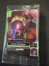 Gundam Regional Top 32 Char Aznable ST03-011 Sealed (both tokens inside still) picture
