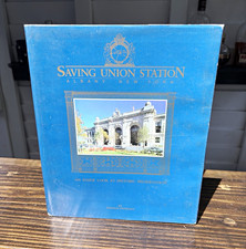 SIGNED 1988 FIRST PRINTING — SAVING UNION STATION THOMAS FINNEGAN — ALBANY, NY picture