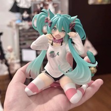2026 Hatsune Miku 12cm Anime Figure Cat Ear PVC Model Toy Collectible Gift picture