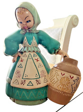 Vintage Mexican Woman w/ Apron Pottery picture