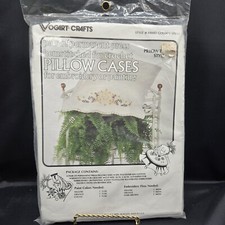 Vogart Crafts Pair Pillow Cases 