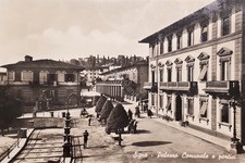 Postcard - Signa - Town Hall and arcades - 1954 picture